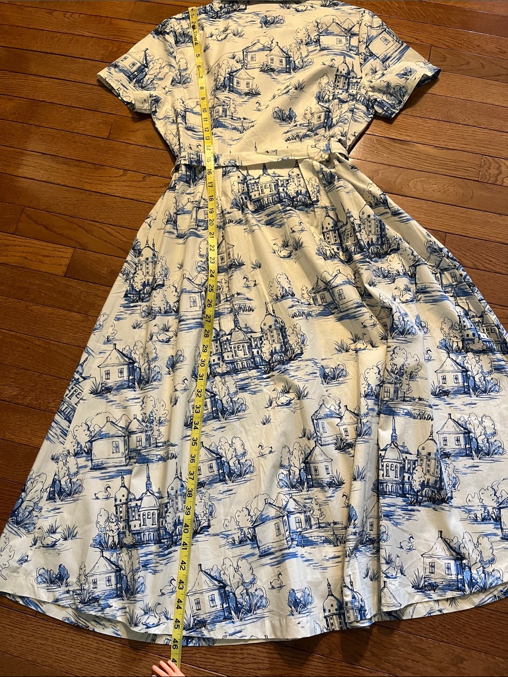 NWT Baltic Born Layne Midi Dress Holland Toile Print - Picture 14 of 16